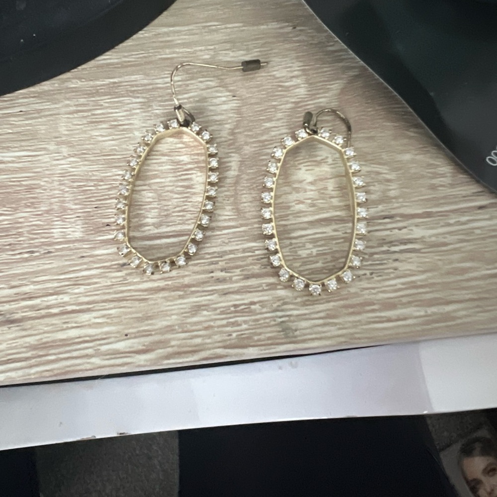 Elegant Gold and Silver Hoop Earrings
